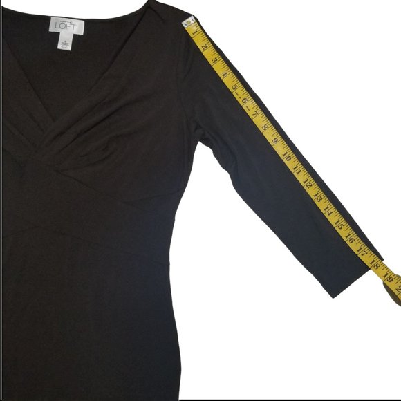 Ann Taylor LOFT Dark Brown Top - Picture 13 of 16